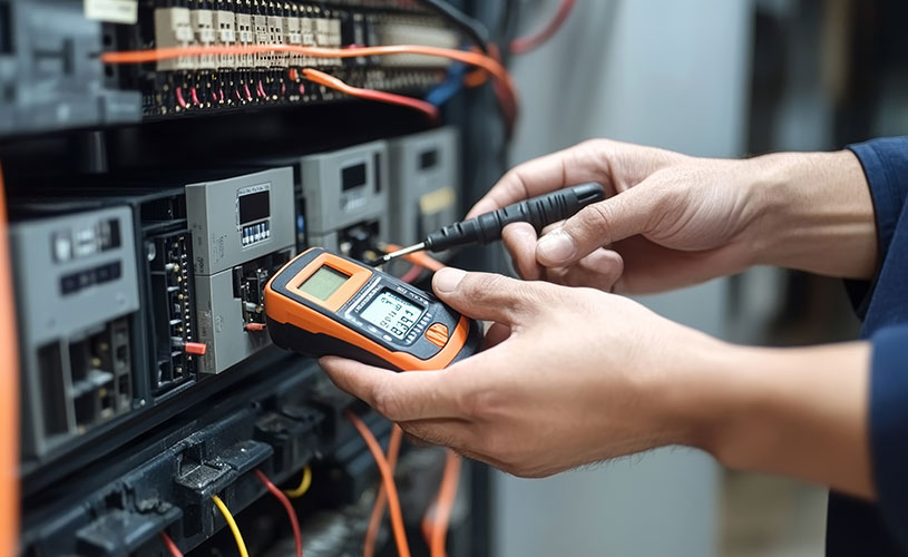 Unterbrechungsfreie Stromversorgung für die IT-Infrastruktur.